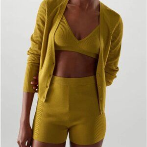 COS Mustard Yellow Knit Set